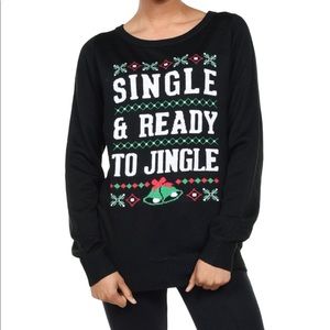 Single and Ready to Jingle Ugly Christmas Sweater